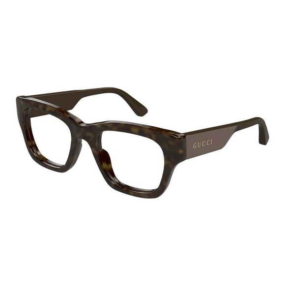 NWT GUCCI GG1669o 008 Havana Brown Eyeglasses - Picture 1 of 2